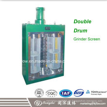 High Flow Double Drum Abwasser Wasserschleifer und Bildschirm